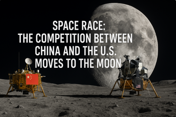 太空竞赛：中国与美国的竞争转向月球